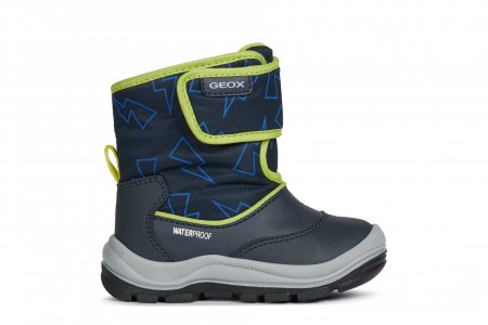 GEOX Žieminiai batai Navy/Lime B044HA-050MN-C0749 B044HA-050MN-C0749-2