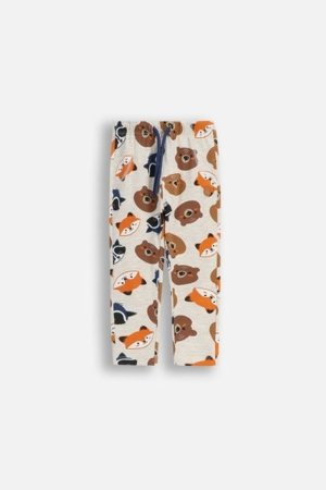 COCCODRILLO tamprės FOREST FRIENDS BOY NEWBORN, pilkos, ZC5122102FBN-019-086, 86 cm 