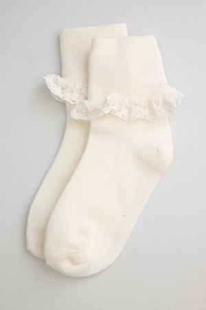 COCCODRILLO kojinės SOCKS GIRL, kreminės, WC5382201SOG-003-033, 33 cm 