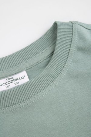 COCCODRILLO džemperis, žalias, WC6143102NBJ-011-152, 152 cm 