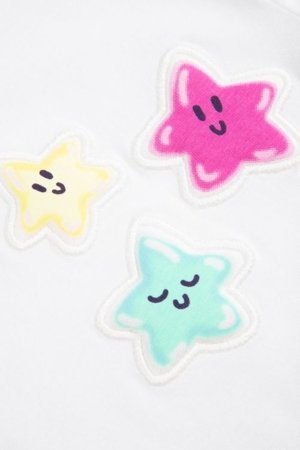 COCCODRILLO marškinėliai trumpomis rankovėmis, balti, WC6143202SGK-001-116, 116 cm 