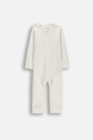 COCCODRILLO šliaužtinukas ilgomis rankovėmis, kreminis, 