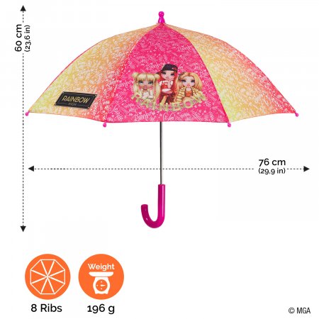 PERLETTI skėtis Rainbow High 42/8, 75423 75423