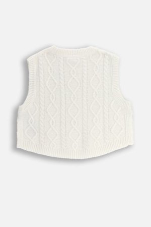 COCCODRILLO megztinis, kreminis, ZC5172801WGJ-003-140, 140 cm 