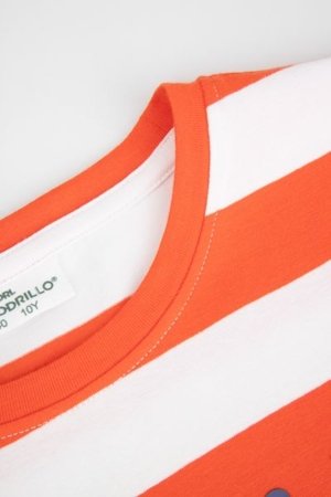 COCCODRILLO marškinėliai trumpomis rankovėmis EVERYDAY GIRL C, spalvoti, WC5143208VGC-022-164, 164 cm 