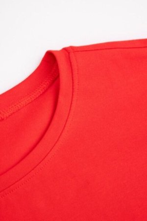 COCCODRILLO marškinėliai MERRY XMAS, raudoni, ZC4143101MER-009-164, 164 cm 