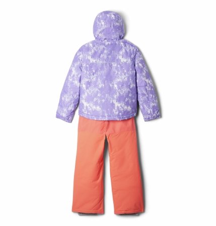 COLUMBIA žieminis lauko komplektas (kelnės ir striukė) BUGA™ II, violetinis, 98 dydis, 2088902-597 