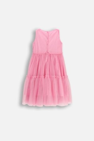 COCCODRILLO suknelė be rankovių, rožinė, WC6128304EJG-007-134, 134 dydis 