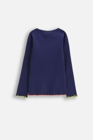 COCCODRILLO marškinėliai ACADEMY GIRL KIDS, mėlyni, ZC5143101AGK-015-110, 110 cm 