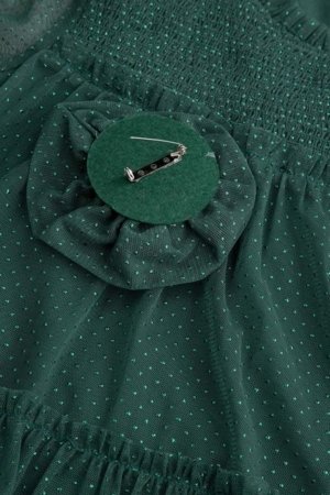 COCCODRILLO suknelė, žalia, ZC5128105EJG-011-152, 152 cm 