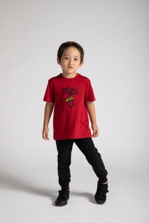 MOKIDA marškinėliai MOKIDA COLLECTION BOY, raudoni, ZM5143209MCB-009-116, 116 cm 