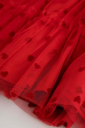 COCCODRILLO sijonas, raudonas, cm 