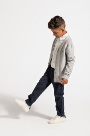 COCCODRILLO sportinės kelnės BACK TO SCHOOL BOY, tamsiai mėlynos, WC4120101BSB-015-164, 164 cm 