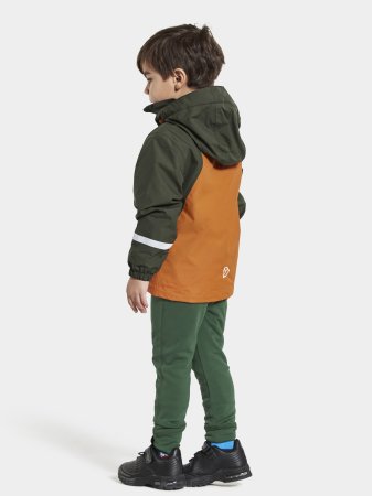 DIDRIKSONS striukė ENSO 2, žalia/oranžinė, 140 cm, 504401-251 504401-251-100