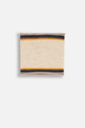 COCCODRILLO šalikas ACCESSORIES WINTER BOY, smėlio spalvos, ZC4369210AWB-002-L, L cm 