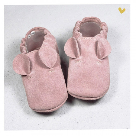 BABICE Šlepetės Light Pink BA-059 BA-059