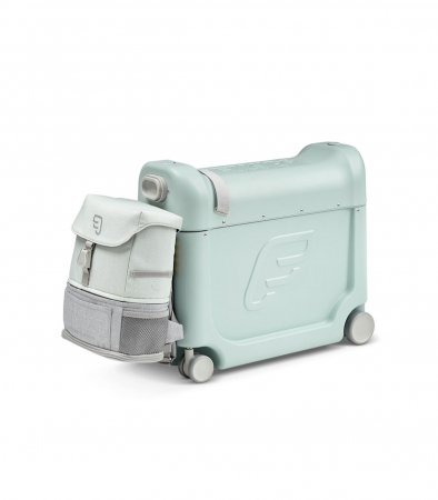 STOKKE transformuojamas lagaminas ir kuprinė JETKIDS™, žalias, 570602 570602