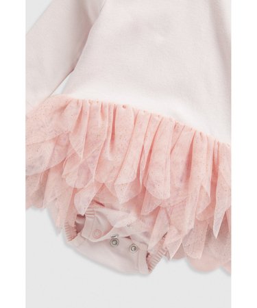 MOTHERCARE suknėlė ilgomis rankovėmis ir galvos juosta, IF546 80 