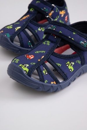 COCCODRILLO šlepetės SHOES BOY, mėlynos, cm 