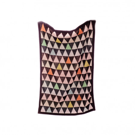BIZZI GROWIN pledas 70x90cm Triangles BG015 BG015