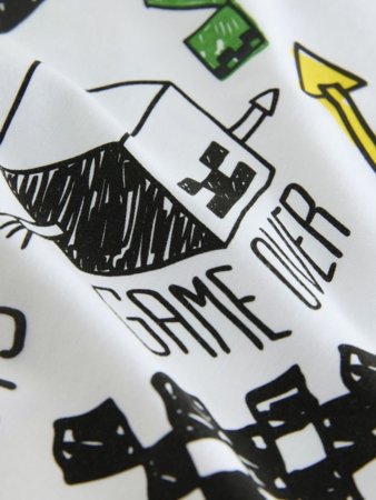 NEXT MINECRAFT marškinėliai, F34096, cm 