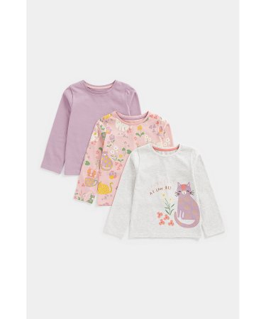 MOTHERCARE marškinėliai ilgomis rankovėmis, 3 vnt., CA240 590314