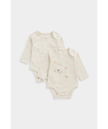 MOTHERCARE smėlinukas ilgomis rankovėmis, 2 vnt., EB666 623901