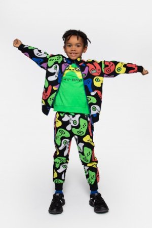 COCCODRILLO sportinės kelnės GAMER BOY KIDS, multicoloured, WC4120104GBK-022-0 