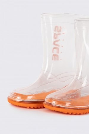 COCCODRILLO guminiai batai SHOES BOY, transparent, 28 dydis, WC2205102SHB-028 WC2205102SHB-028-027
