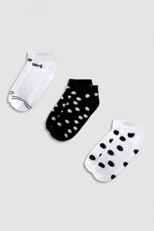 COCCODRILLO kojinės BASIC SOCKS, multicoloured, 3 vnt., dydis WC3383705BAS-022-023