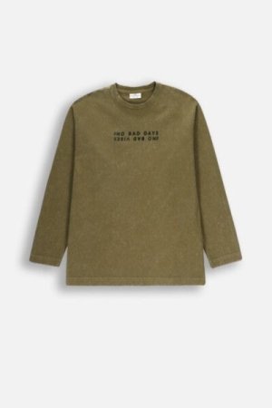 COCCODRILLO marškinėliai GRUNGE SWAMP BOY JUNIOR, žali, ZC4143101GBJ-011-164, 164 cm 