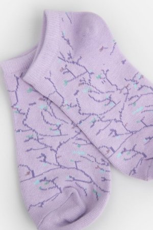 COCCODRILLO kojinės SOCKS GIRL, violetinės, WC4382305SOG-016-0 