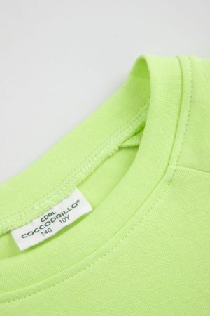 COCCODRILLO marškinėliai trumpomis rankovėmis, lime, cm 