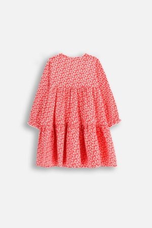 COCCODRILLO suknelė ilgomis rankovėmis NOSTALGIC MEADOW GIRL NEWBORN, kreminė, WC5129102NGN-003-086, 86 cm 