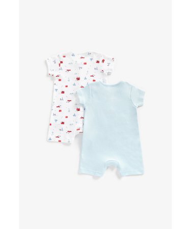 MOTHERCARE šliaužtinukas trumpomis rankovėmis, 2 vnt., BB409 568978