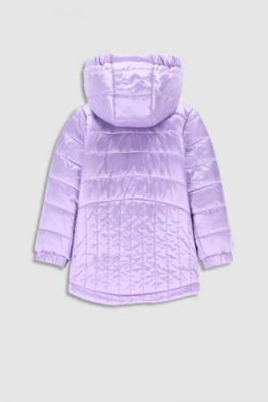 COCCODRILLO striukė OUTERWEAR GIRL NEWBORN, violetinė, WC3152703OGN-016 WC3152703OGN-016-068