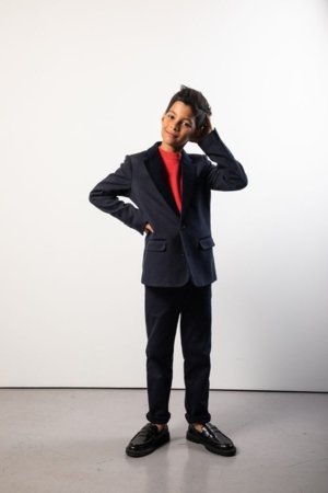 COCCODRILLO kelnės, mėlynos, cm 