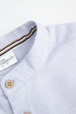 COCCODRILLO marškiniai ilgomis rankovėmis ELEGANT JUNIOR BOY, mėlyni, WC5136101EJB-014-164, 164 cm 