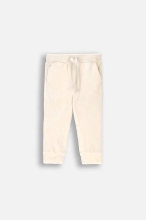 COCCODRILLO sportinės kelnės CUTE GIRL NEWBORN, smėlio spalvos, ZC4120103CGN-002-086, 86 cm 