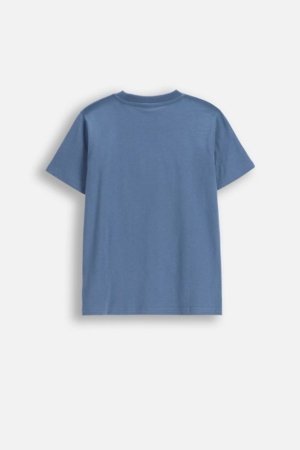 COCCODRILLO marškinėliai trumpomis rankovėmis, mėlyni, WC6143211VBA-014-122, 122 cm 