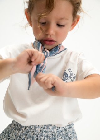 MAYORAL marškinėliai trumpomis rankovėmis, sky bone, 3.009-89, 116  cm 