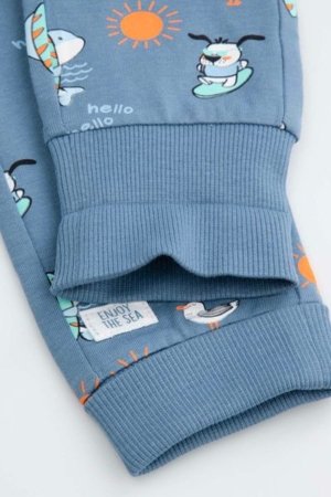 COCCODRILLO tamprės HAPPY RETRO BOY NEWBORN, mėlynos, WC5122101HBN-014-086, 86 cm 