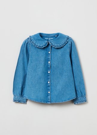 OVS GIRL3-10Y BLOUSE L/S 2M 8-9 AZURE 001829813 