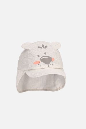 COCCODRILLO kepurė ACCESSORIES SUMMER BOY, kreminė, WC5364212ALB-002-052, 52 cm 