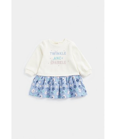 MOTHERCARE suknelė ilgomis rankovėmis ir pėdkelnės, FE309  