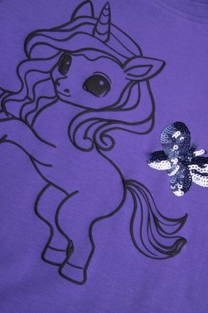 COCCODRILLO suknelė RAVE GIRL KIDS, violetinė, ZC5129102RGK-016-104, 104 cm 