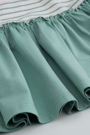 COCCODRILLO suknelė trumpomis rankovėmis, žalia, WC6129201RGK-011-104, 104 cm 