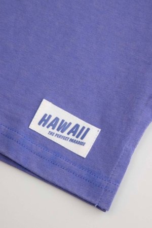 COCCODRILLO marškinėliai trumpomis rankovėmis, violetiniai, dydis 