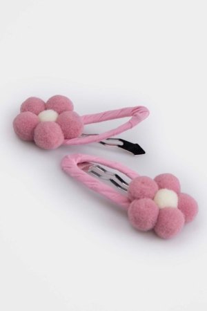 COCCODRILLO plaukų segtukai, rožiniai, WC6311707PBJ-007-000,  