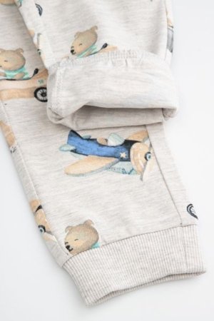 COCCODRILLO tamprės MONOCHROME BOY NEWBORN, pilkos, WC5122101MBN-019-086, 86 cm 